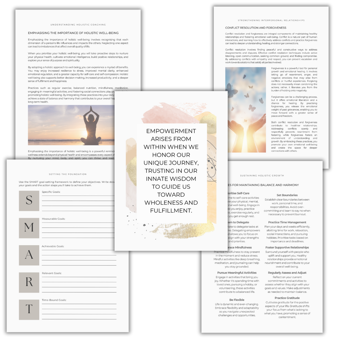 Holistic Coaching Workbook