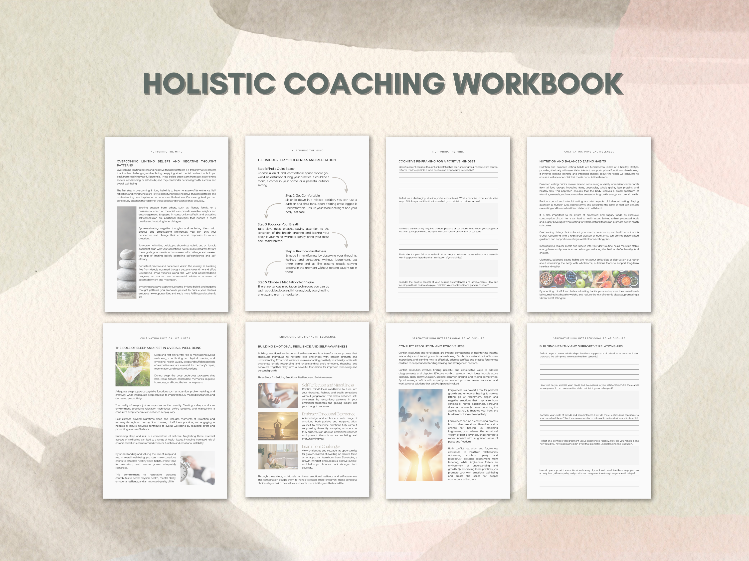 The Holistic Coaching Workbook