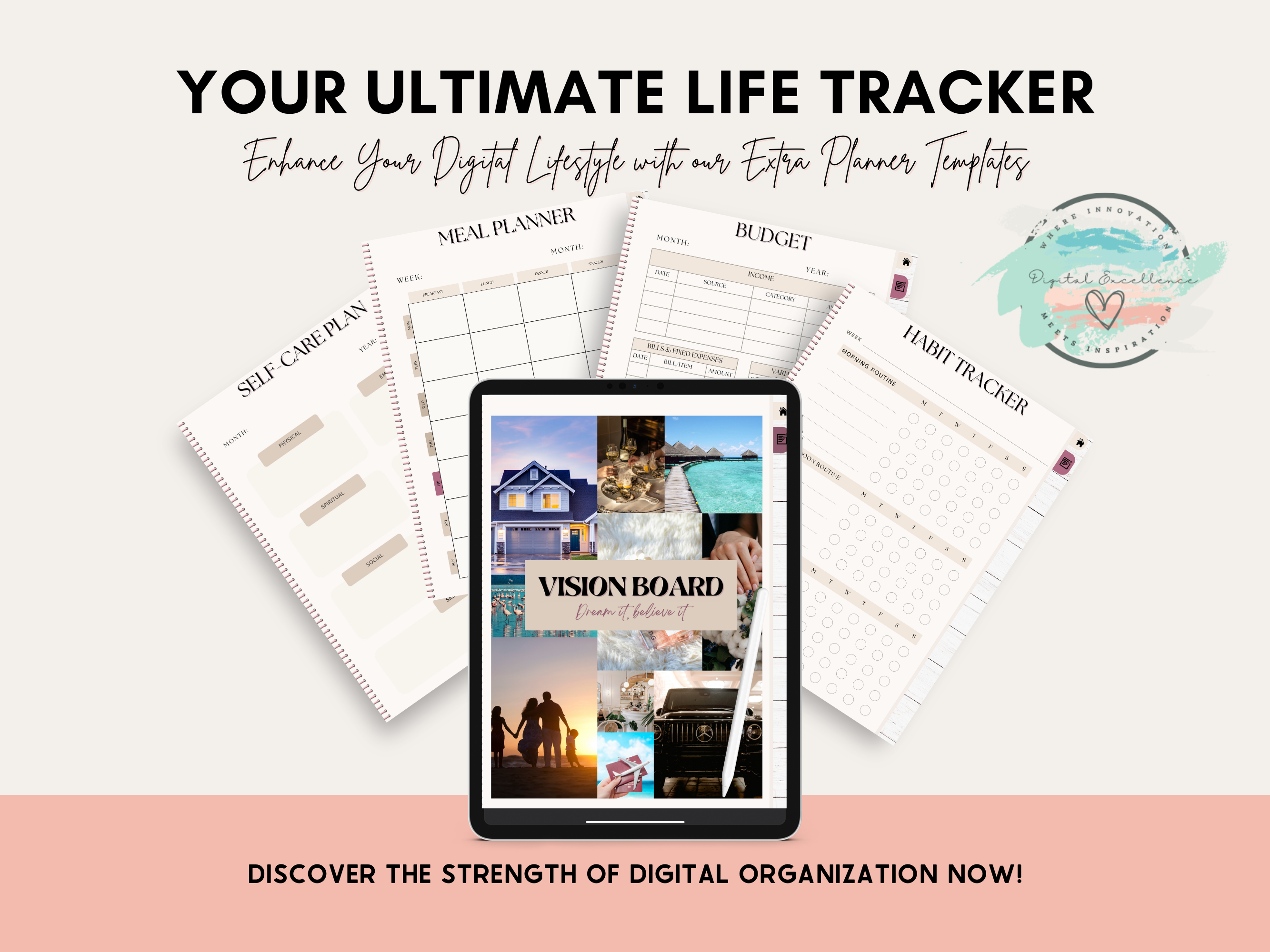 Blooming Blossoms: Digital Planner