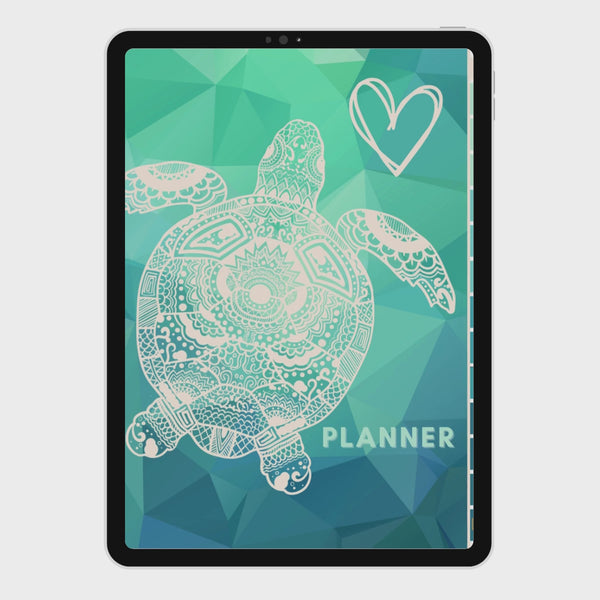 Turtle Tranquility: Digital Planner