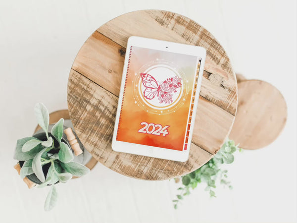 Blazing Butterfly Beauty: Digital Planner